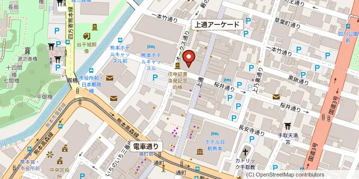八の周辺地図