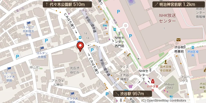 猫八の周辺地図