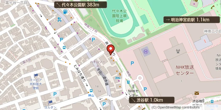 寅やの周辺地図